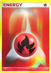 Fire Energy (2007 2008 League Promo) [League & Championship Cards] | Event Horizon Hobbies CA