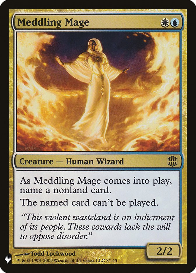 Meddling Mage [Mystery Booster] | Event Horizon Hobbies CA