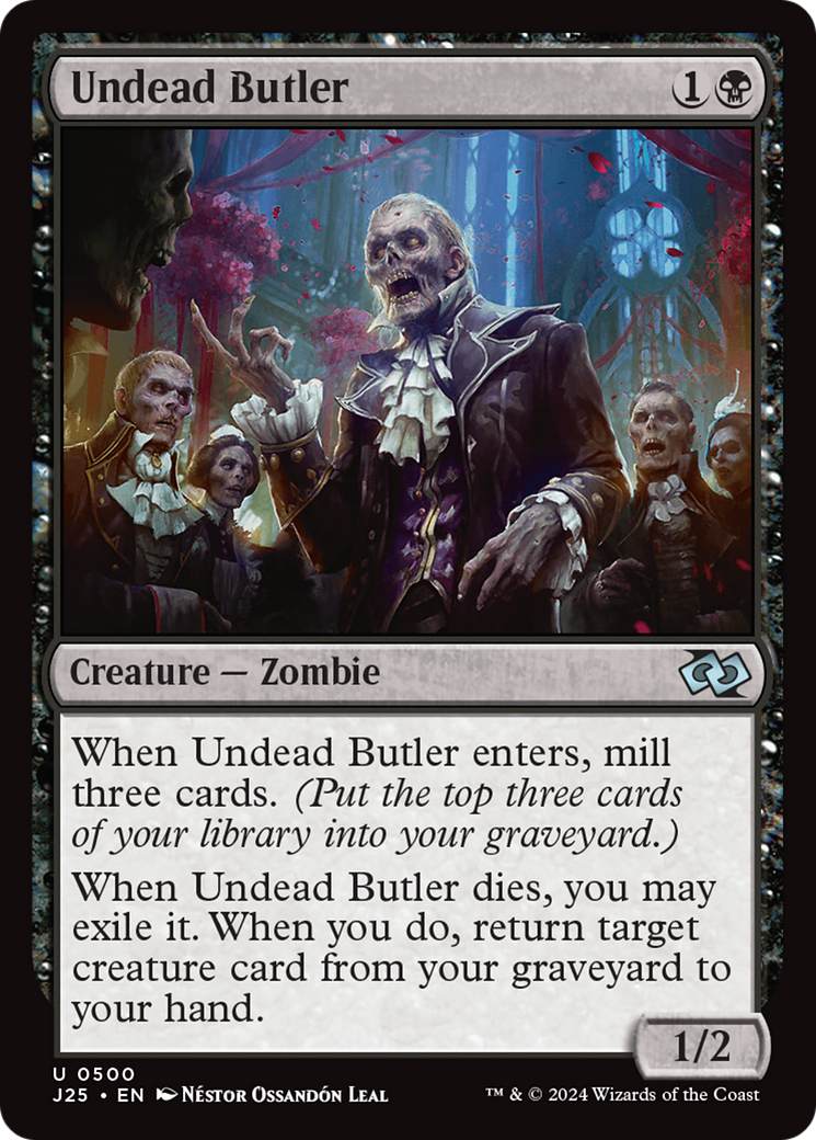 Undead Butler [Foundations Jumpstart] | Event Horizon Hobbies CA