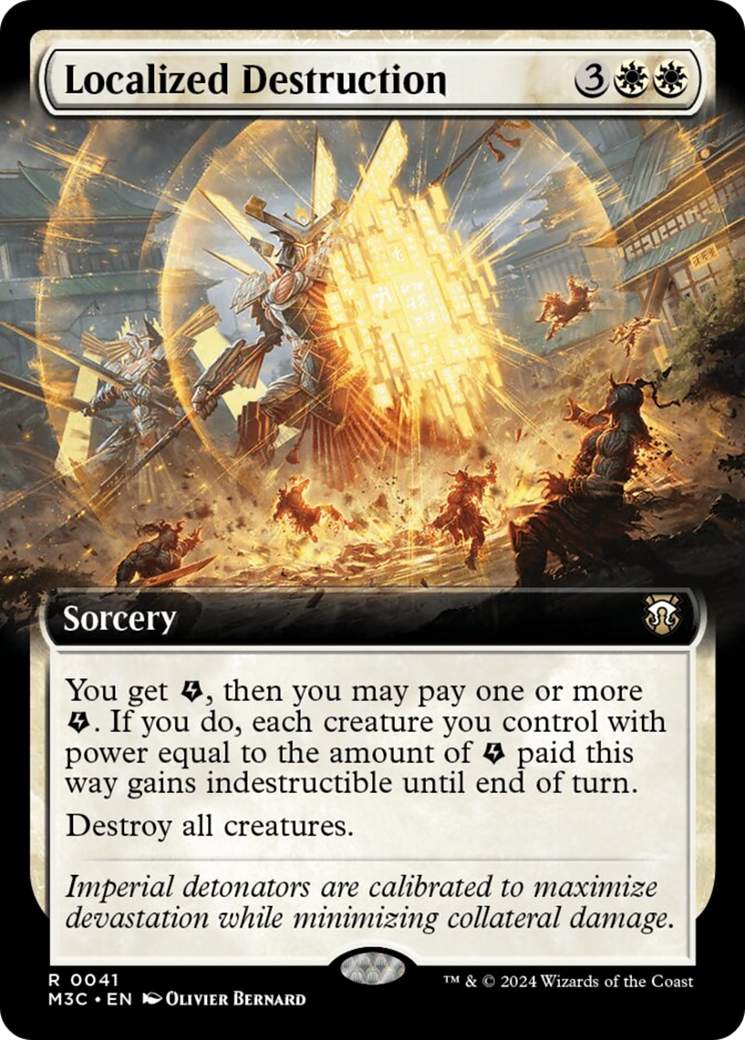 Localized Destruction (Extended Art) [Modern Horizons 3 Commander] | Event Horizon Hobbies CA