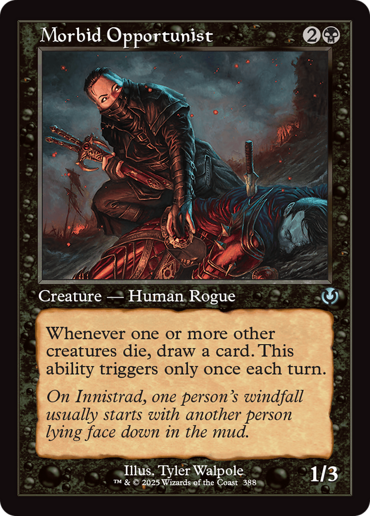 Morbid Opportunist (Retro Frame) [Innistrad Remastered] | Event Horizon Hobbies CA