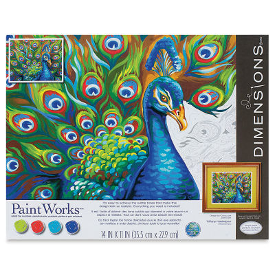 PaintWorks - Paint By Numbers - Wild Feathers