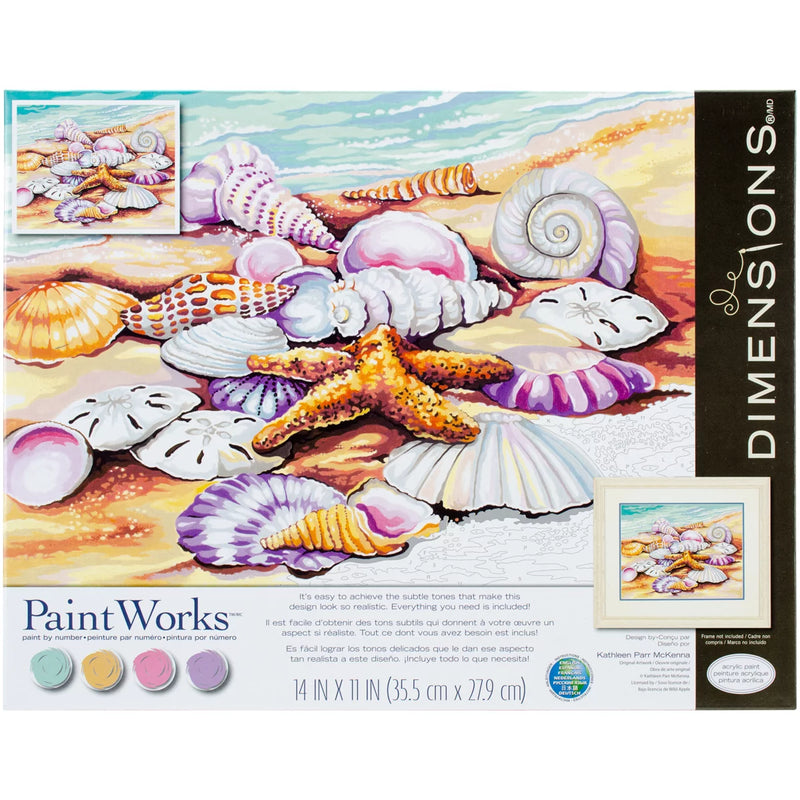 PaintWorks - Paint By Numbers - Shells