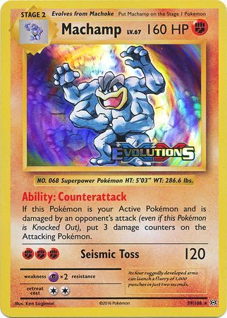 Machamp (59/108) (XY Evolutions Prerelease) [XY: Black Star Promos] | Event Horizon Hobbies CA