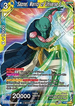 Saonel, Warrior of Universe 6 (Tournament Pack Vol. 8) (P-391) [Tournament Promotion Cards] | Event Horizon Hobbies CA