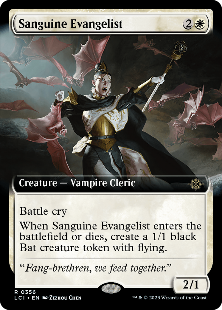 Sanguine Evangelist (Extended Art) [The Lost Caverns of Ixalan] | Event Horizon Hobbies CA