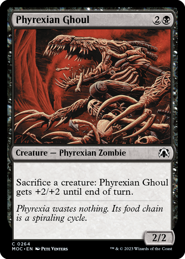 Phyrexian Ghoul [March of the Machine Commander] | Event Horizon Hobbies CA