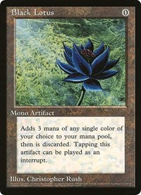 Black Lotus (Oversized) [Oversize Cards] | Event Horizon Hobbies CA