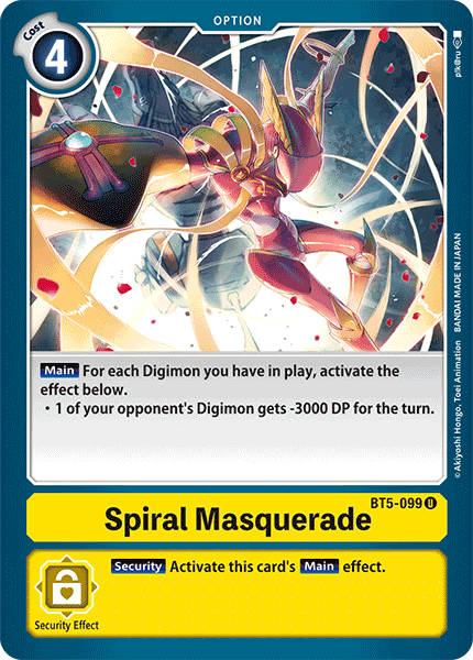 Spiral Masquerade [BT5-099] [Battle of Omni] | Event Horizon Hobbies CA