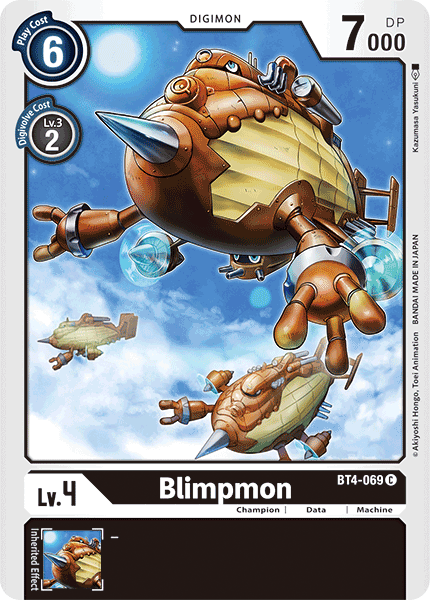 Blimpmon [BT4-069] [Great Legend] | Event Horizon Hobbies CA