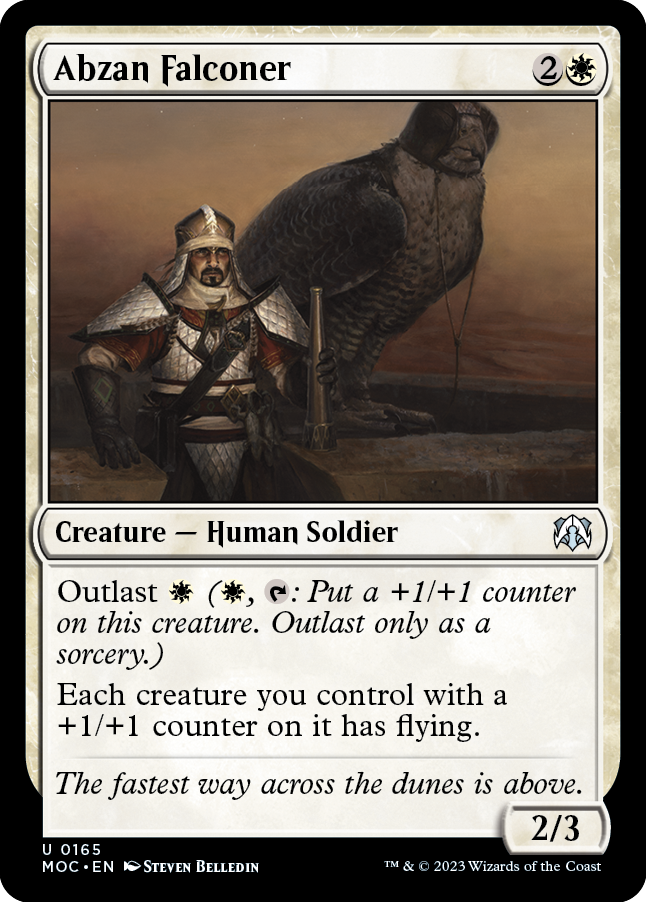 Abzan Falconer [March of the Machine Commander] | Event Horizon Hobbies CA