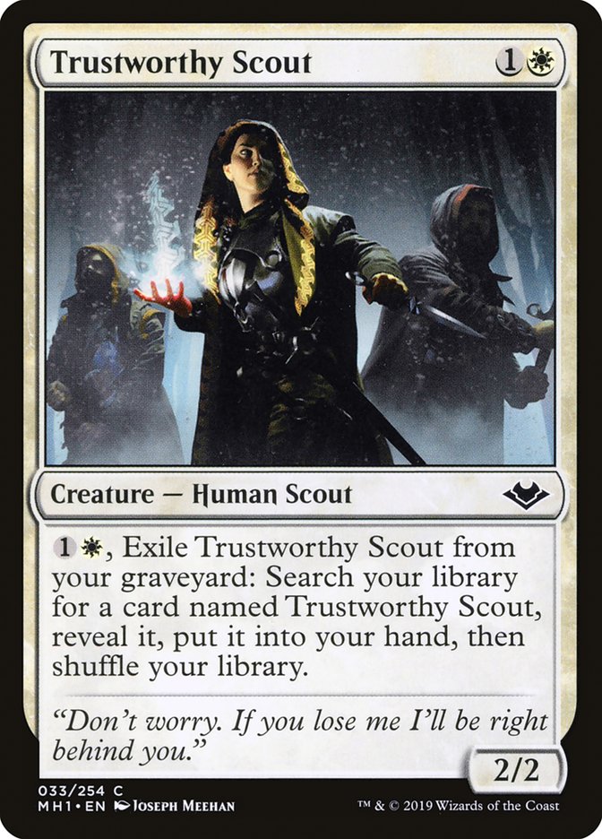 Trustworthy Scout [Modern Horizons] | Event Horizon Hobbies CA