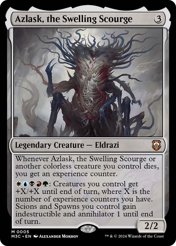 Azlask, the Swelling Scourge [Modern Horizons 3 Commander] | Event Horizon Hobbies CA