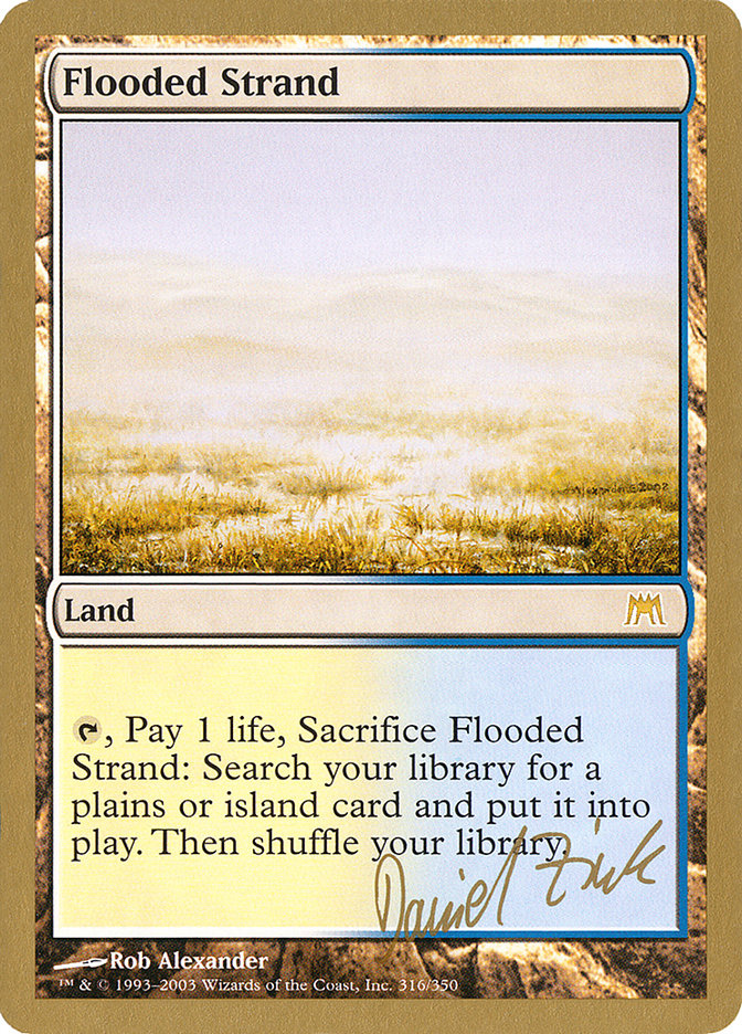 Flooded Strand (Daniel Zink) [World Championship Decks 2003] | Event Horizon Hobbies CA