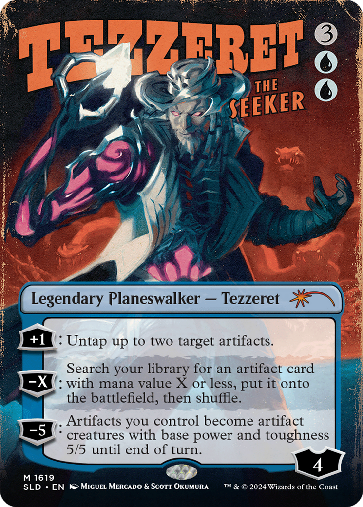 Tezzeret the Seeker (1619) [Secret Lair Drop Series] | Event Horizon Hobbies CA