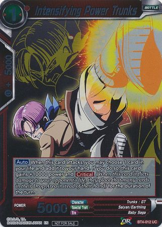 Intensifying Power Trunks (Event Pack 3 - 2019) (BT4-012_PR) [Promotion Cards] | Event Horizon Hobbies CA