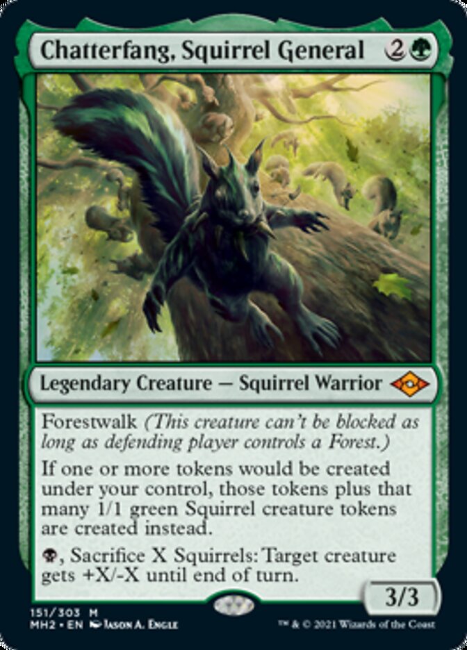 Chatterfang, Squirrel General [Modern Horizons 2] | Event Horizon Hobbies CA