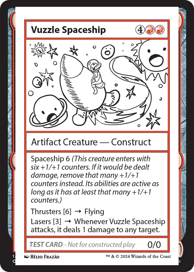 Vuzzle Spaceship [Mystery Booster 2 Playtest Cards] | Event Horizon Hobbies CA