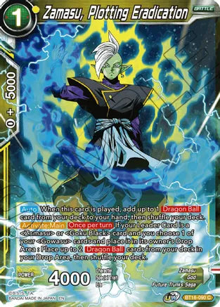 Zamasu, Plotting Eradication (BT16-090) [Realm of the Gods] | Event Horizon Hobbies CA