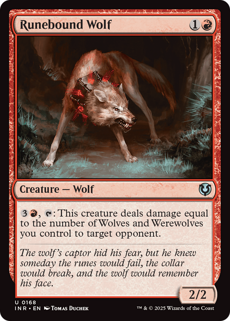 Runebound Wolf [Innistrad Remastered] | Event Horizon Hobbies CA