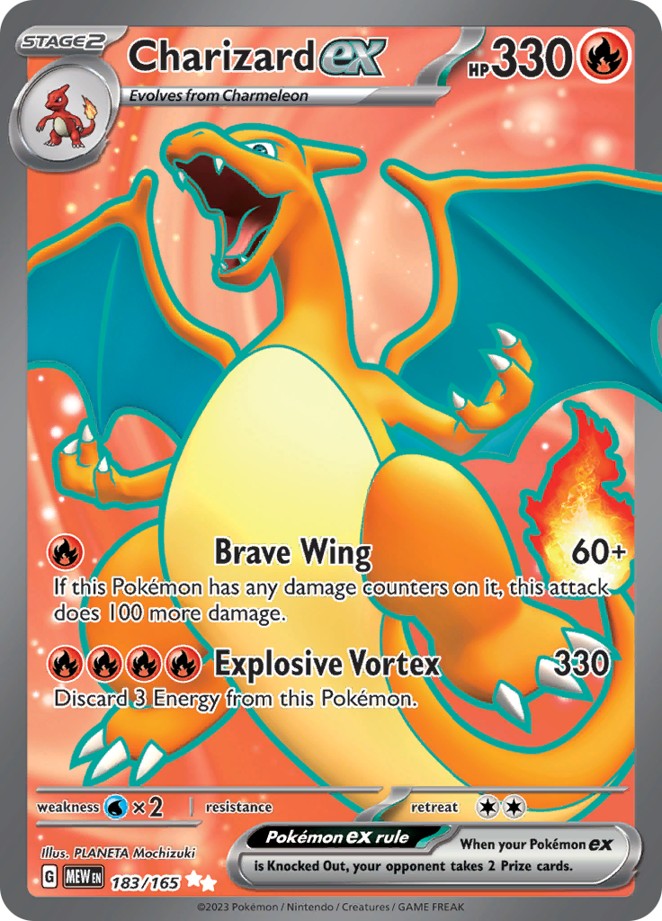 Charizard ex (183/165) [Scarlet & Violet: 151] | Event Horizon Hobbies CA