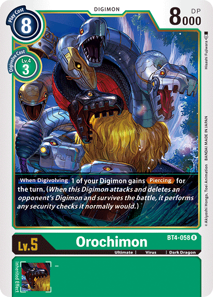 Orochimon [BT4-058] [Great Legend] | Event Horizon Hobbies CA