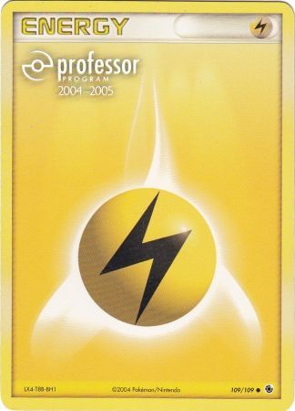 Lightning Energy (109/109) (2004 2005) [Professor Program Promos] | Event Horizon Hobbies CA