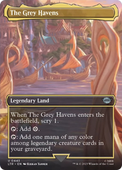 The Grey Havens (Borderless Alternate Art) [The Lord of the Rings: Tales of Middle-Earth] | Event Horizon Hobbies CA