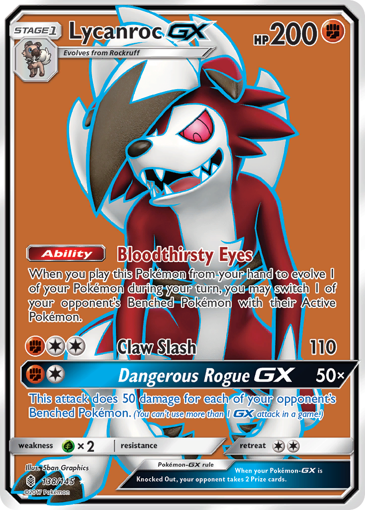 Lycanroc GX (138/145) [Sun & Moon: Guardians Rising] | Event Horizon Hobbies CA