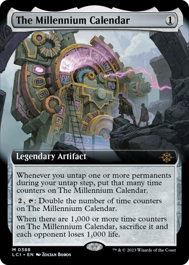 The Millennium Calendar (Extended Art) [The Lost Caverns of Ixalan] | Event Horizon Hobbies CA