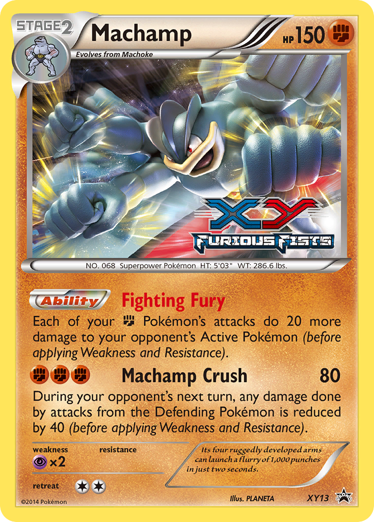 Machamp (XY13) [XY: Black Star Promos] | Event Horizon Hobbies CA