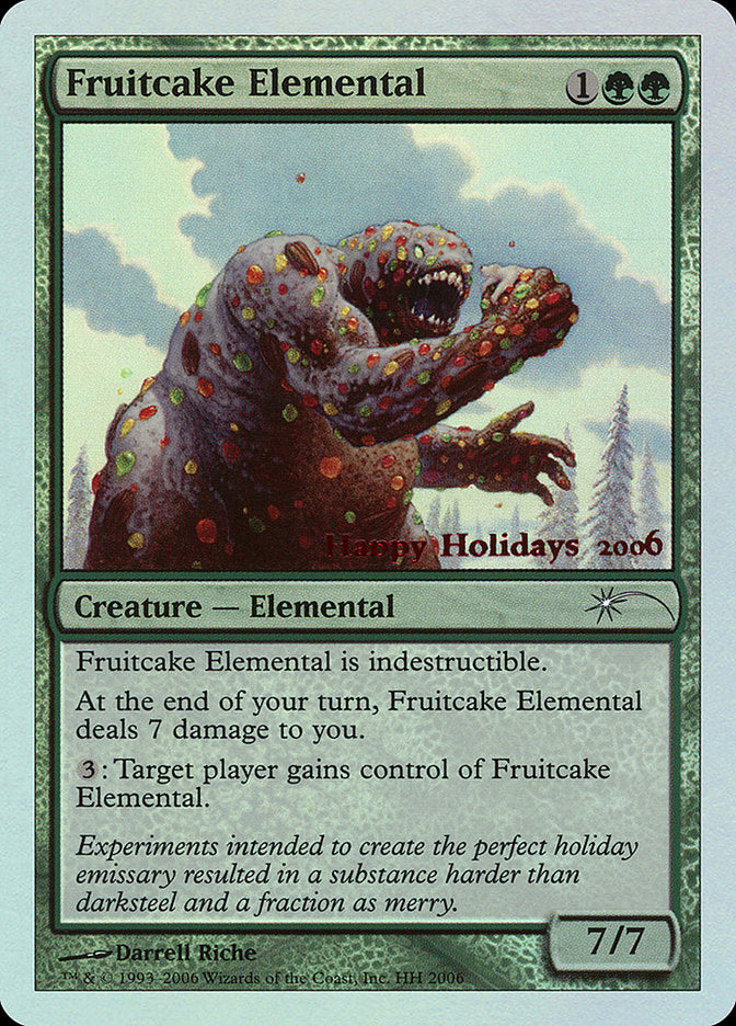 Fruitcake Elemental [Happy Holidays] | Event Horizon Hobbies CA