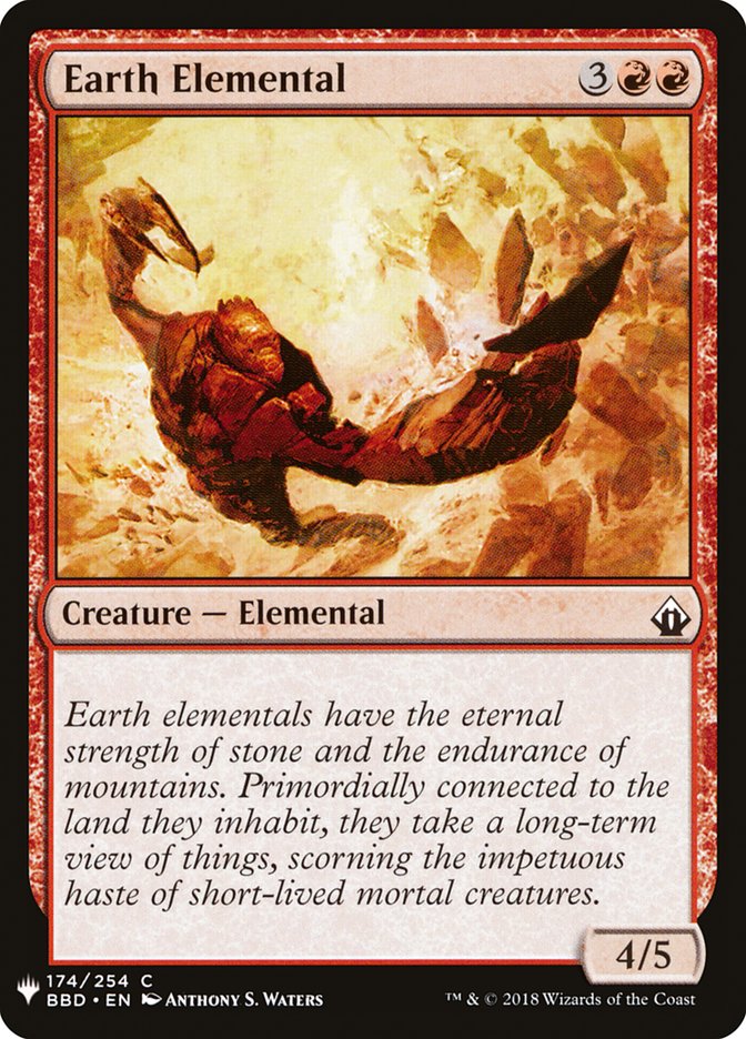 Earth Elemental [Mystery Booster] | Event Horizon Hobbies CA