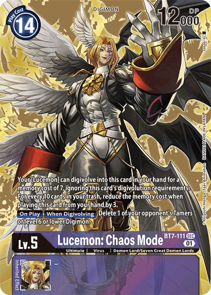 Lucemon: Chaos Mode [BT7-111] (Alternate Art) [Next Adventure] | Event Horizon Hobbies CA