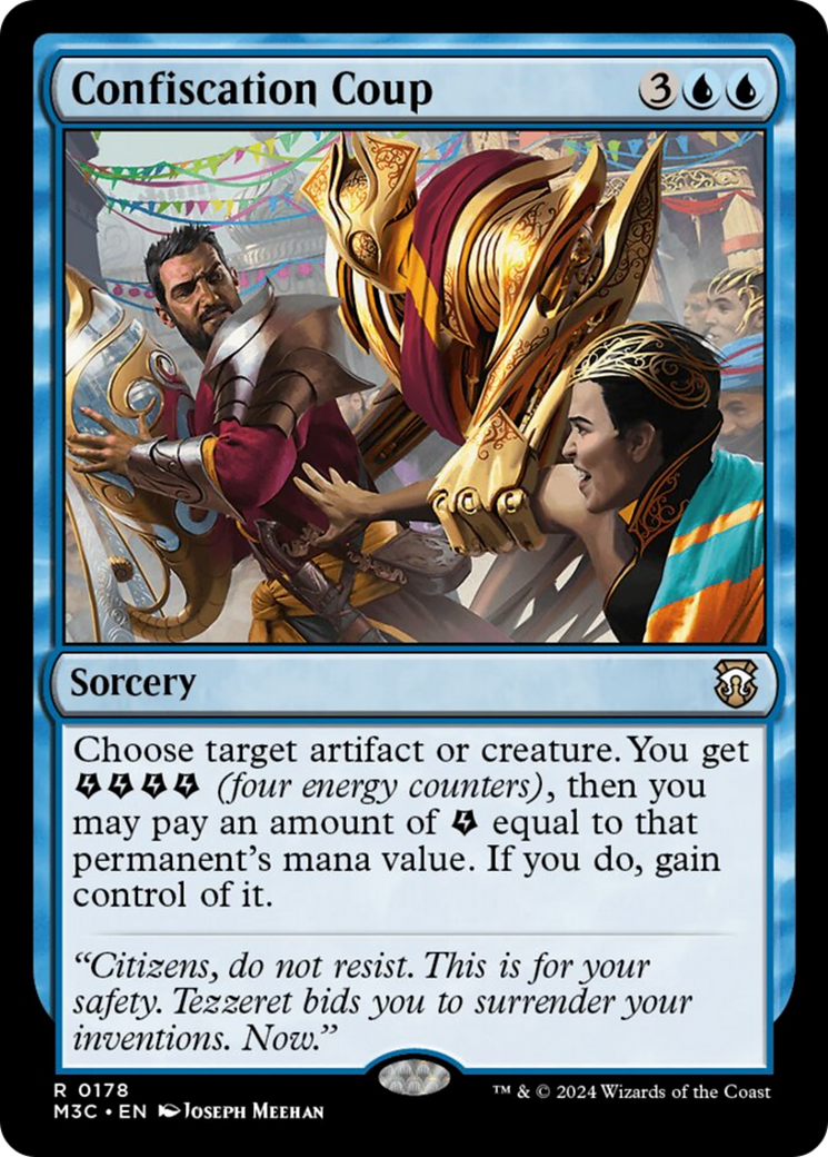 Confiscation Coup (Ripple Foil) [Modern Horizons 3 Commander] | Event Horizon Hobbies CA