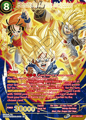 SS Son Goku, Pan, & SS Trunks, Galactic Explorers (SPR) (BT17-009) [Ultimate Squad] | Event Horizon Hobbies CA