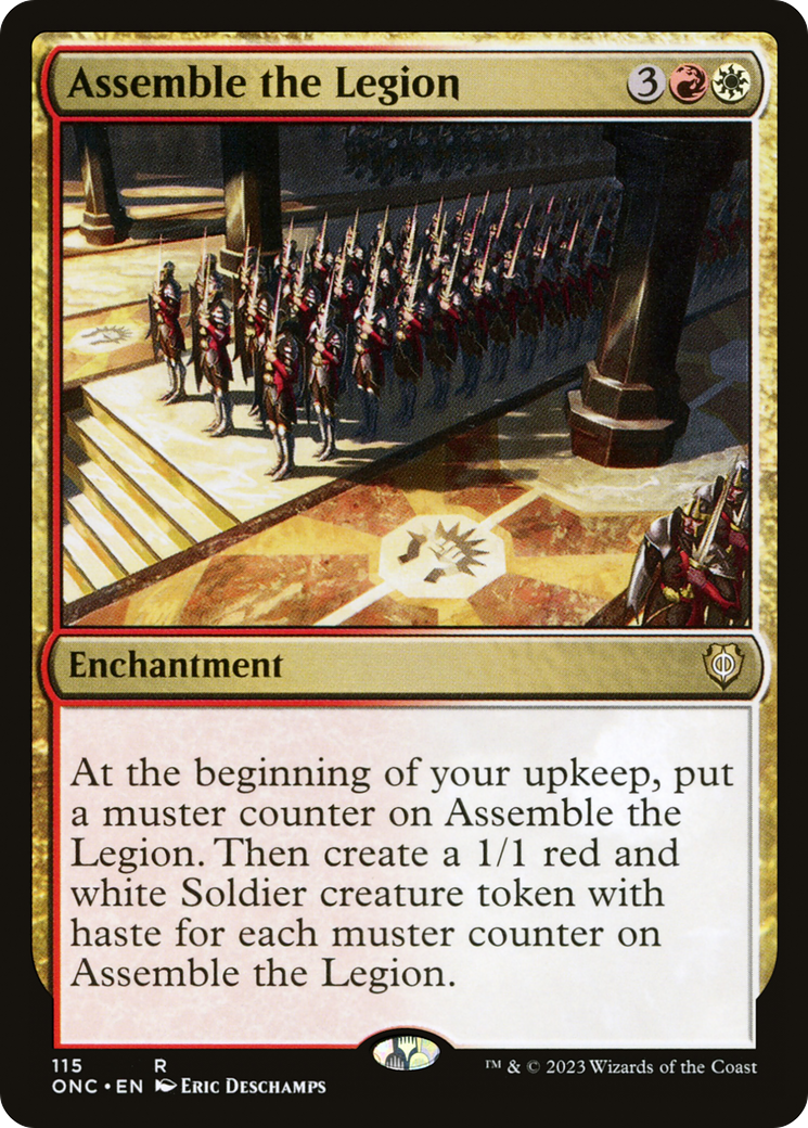 Assemble the Legion [Phyrexia: All Will Be One Commander] | Event Horizon Hobbies CA