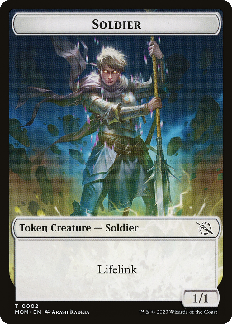 Soldier // Kraken Double-Sided Token [March of the Machine Tokens] | Event Horizon Hobbies CA