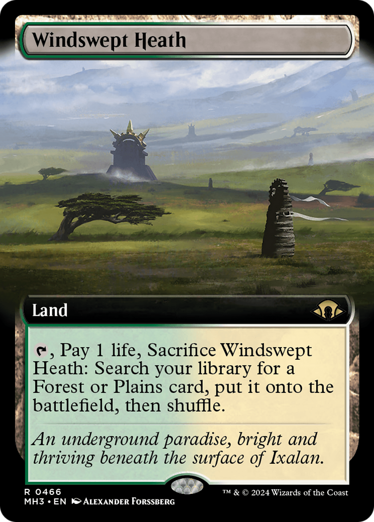 Windswept Heath (Extended Art) [Modern Horizons 3] | Event Horizon Hobbies CA