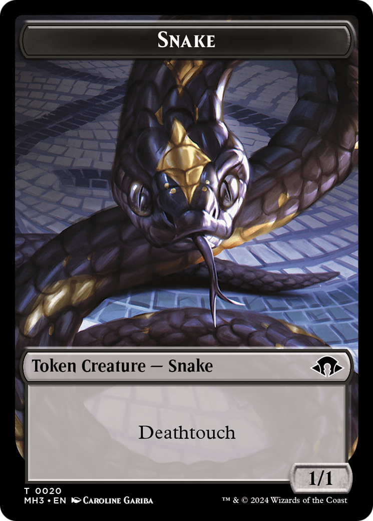 Snake Token [Modern Horizons 3 Tokens] | Event Horizon Hobbies CA