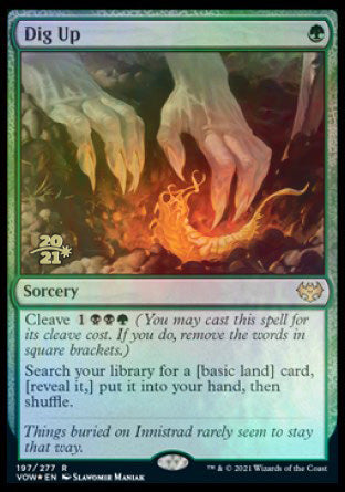 Dig Up [Innistrad: Crimson Vow Prerelease Promos] | Event Horizon Hobbies CA