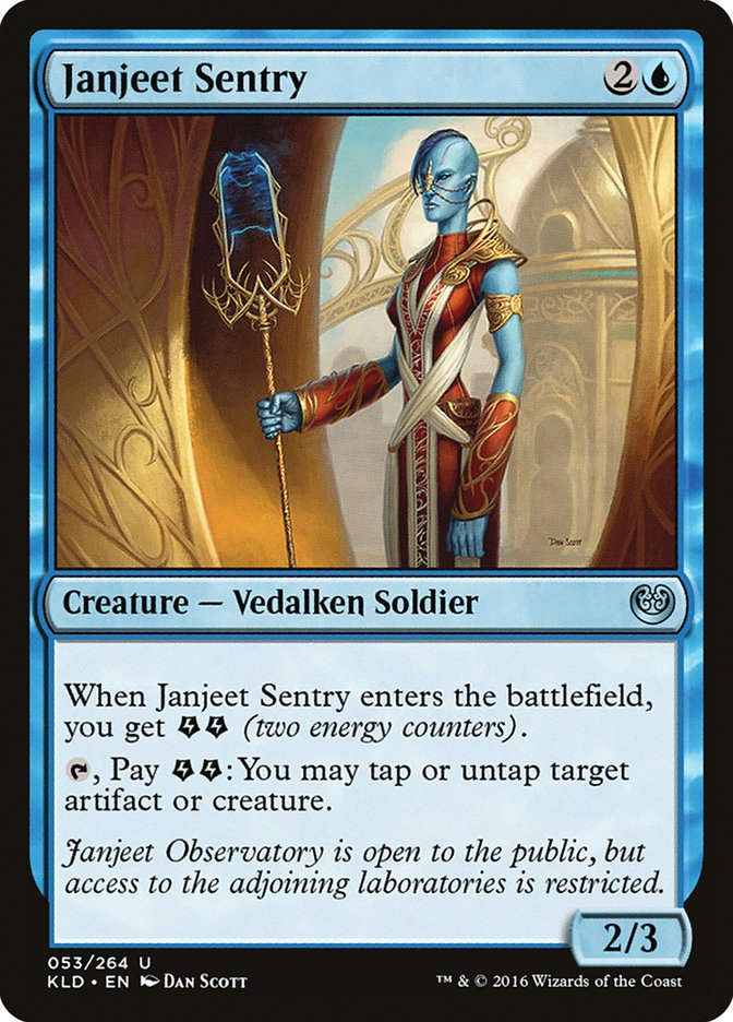 Janjeet Sentry [Kaladesh] | Event Horizon Hobbies CA