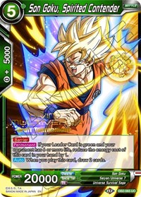 Son Goku, Spirited Contender (Divine Multiverse Draft Tournament) (DB2-065) [Tournament Promotion Cards] | Event Horizon Hobbies CA