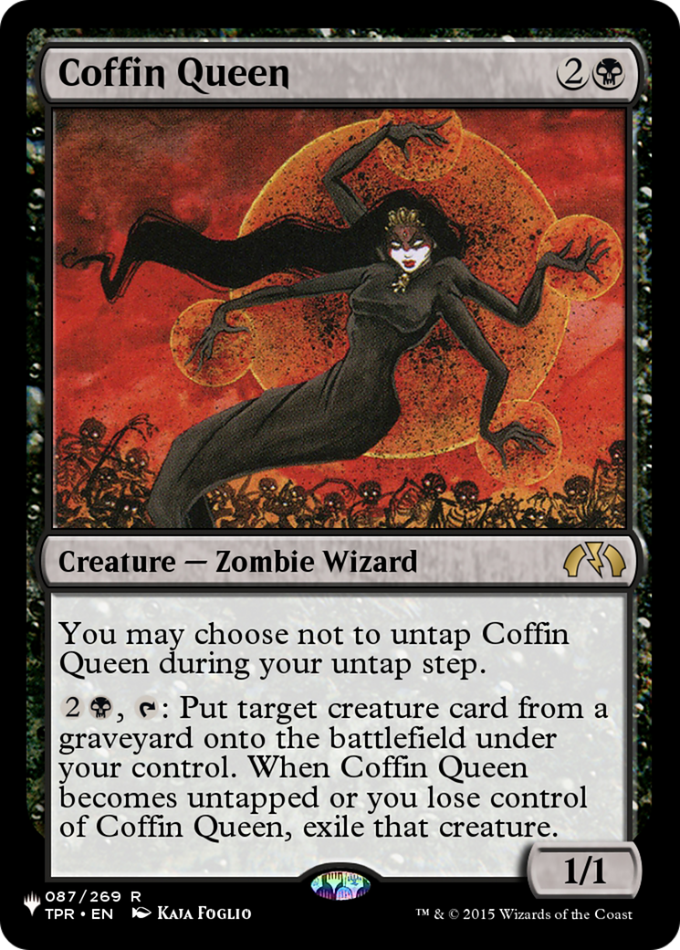 Coffin Queen [The List] | Event Horizon Hobbies CA