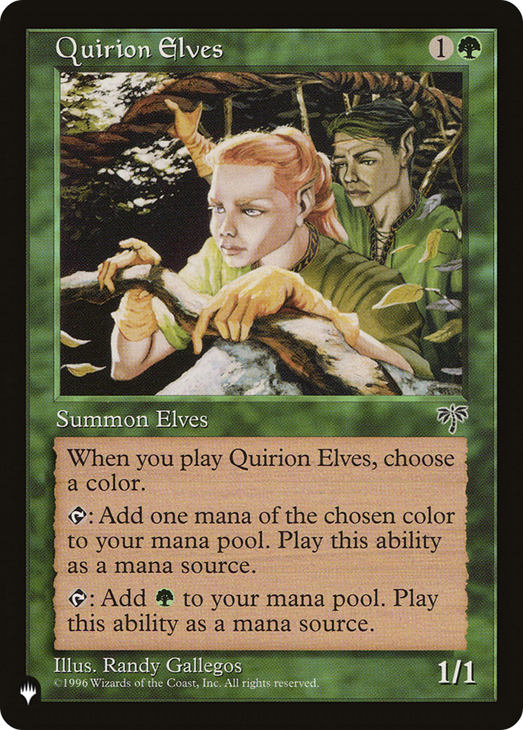 Quirion Elves [The List] | Event Horizon Hobbies CA