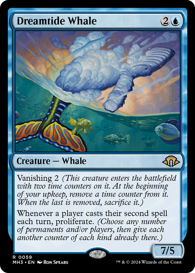 Dreamtide Whale [Modern Horizons 3] | Event Horizon Hobbies CA