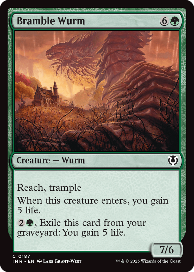 Bramble Wurm [Innistrad Remastered] | Event Horizon Hobbies CA