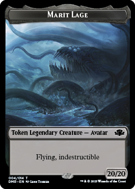 Elephant // Marit Lage Double-Sided Token [Dominaria Remastered Tokens] | Event Horizon Hobbies CA