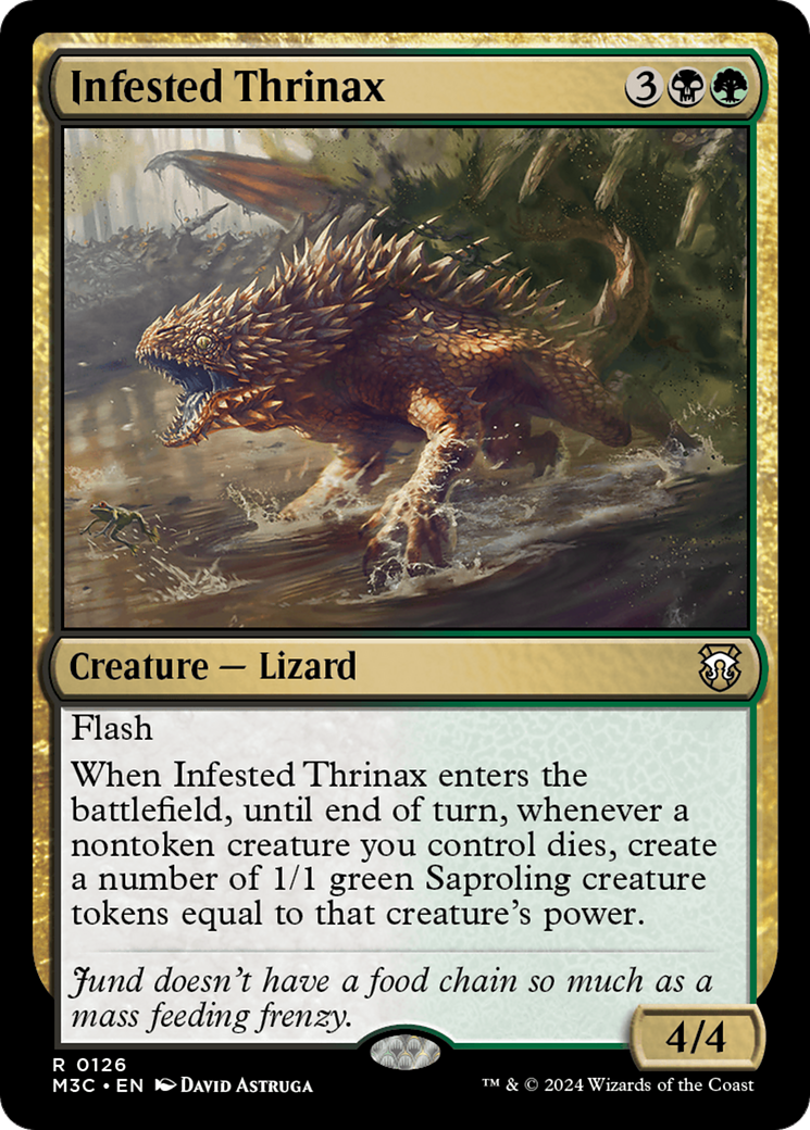 Infested Thrinax [Modern Horizons 3 Commander] | Event Horizon Hobbies CA