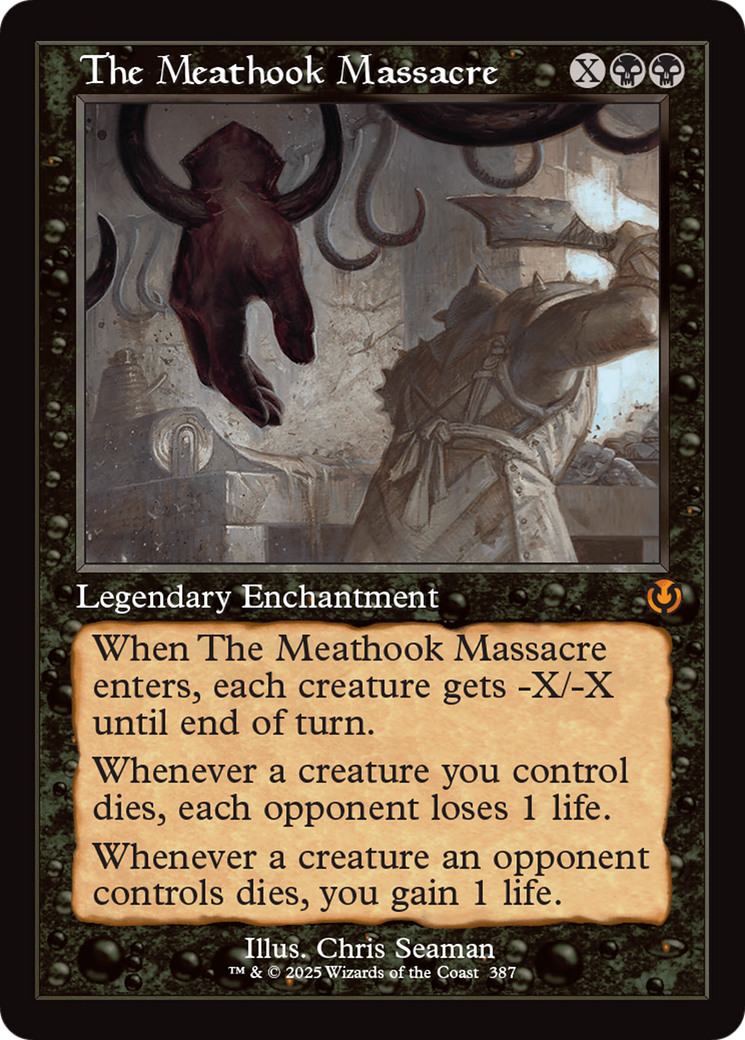 The Meathook Massacre (Retro Frame) [Innistrad Remastered] | Event Horizon Hobbies CA